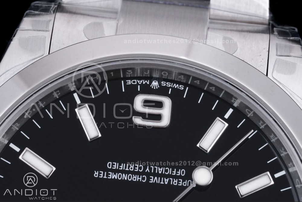 Explorer 40 224270 904L Steel VSF 1:1 Best Edition on SS Bracelet VS3230 — photo 5