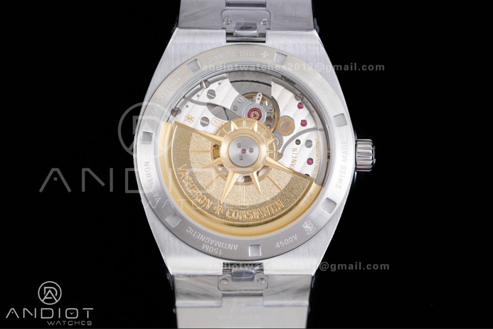 Overseas 4500V SS 8F 1:1 Best Edition Blue Dial on SS Bracelet A5100 — photo 6