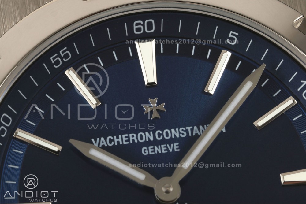 Overseas Tourbillon SS ANTF Best Edition Blue Dial on SS Bracelet — photo 4
