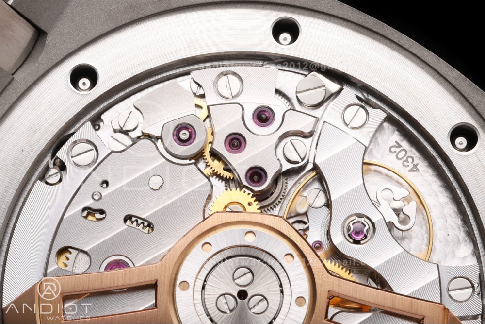 Royal Oak 15510 SS OCTA 1:1 Best Edition White Dial on SS Bracelet JH4302 Super Clone (Free Sprung) — photo 14
