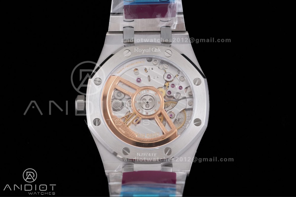 Royal Oak 15510 SS TOP 1:1 Best Edition Grey Dial on SS Bracelet DD4302 Super Clone — photo 6
