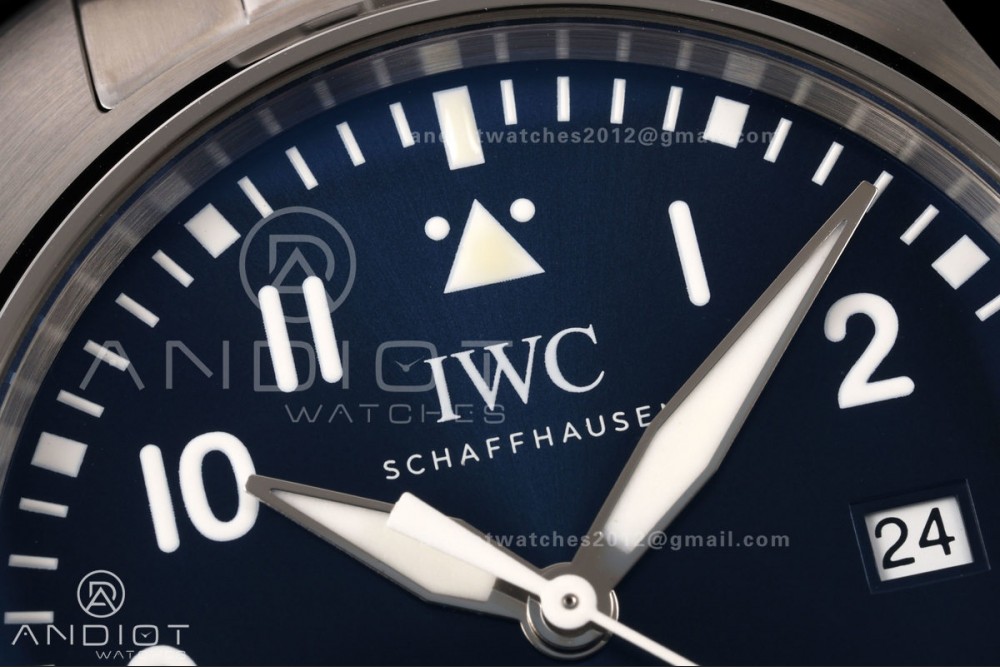 Mark XX MZF 1:1 Best Edition Blue Dial on SS Bracelet A2892 — photo 4