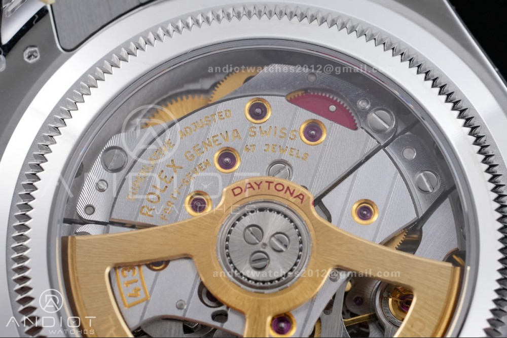 Daytona 126506 Gain Weight VSF 1:1 Best Edition Ice Blue Dial Stick Markers On Bracelet DD4131 (Free Sprung Look) — photo 11