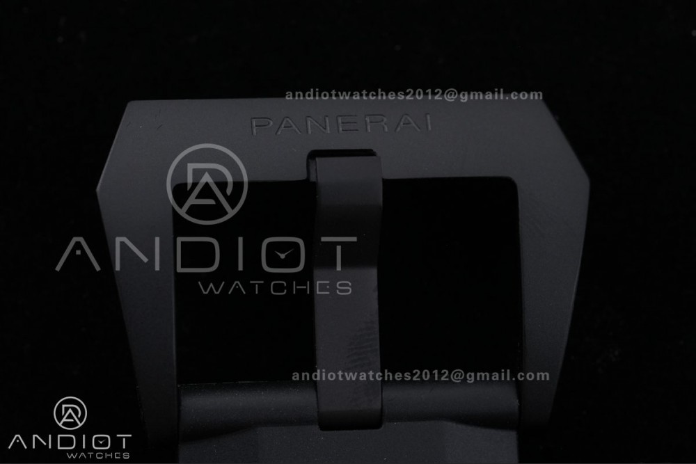 PAM 979 Carbotech VSF Best Edition Carbon Dial on Rubber Strap P.9010 Clone — photo 20