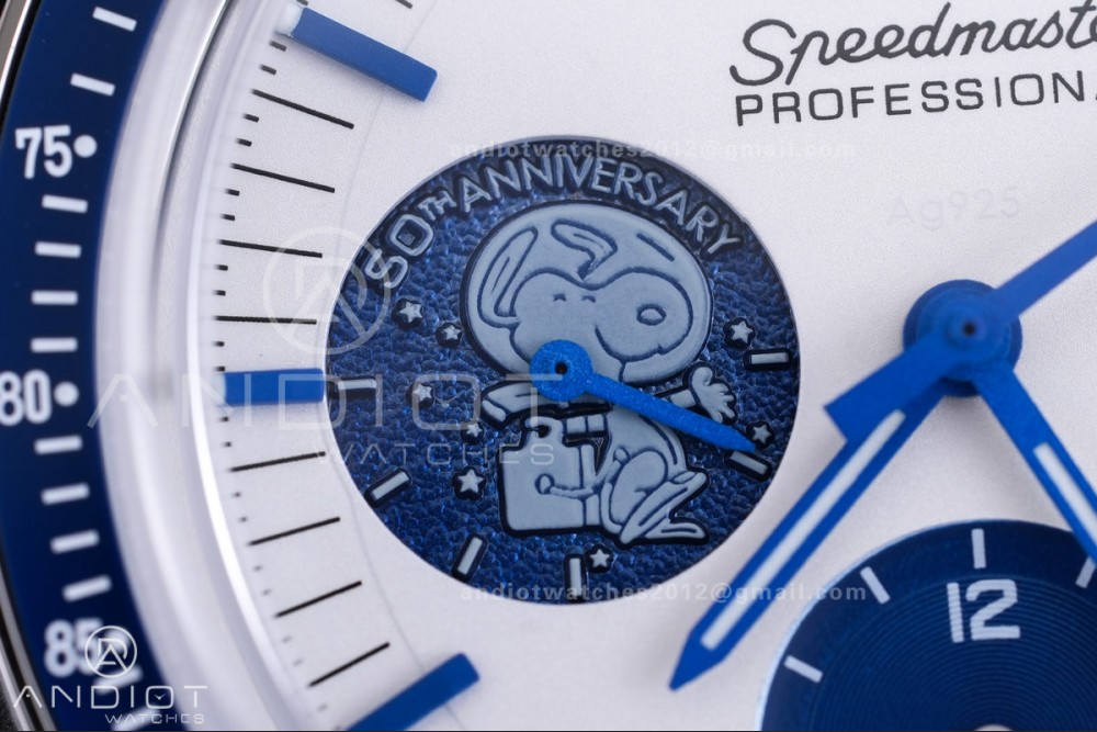 Speedmaster Professional "Silver Snoopy Award" 50th Anniversary OSF 1:1 Best Edition A3861 — photo 5