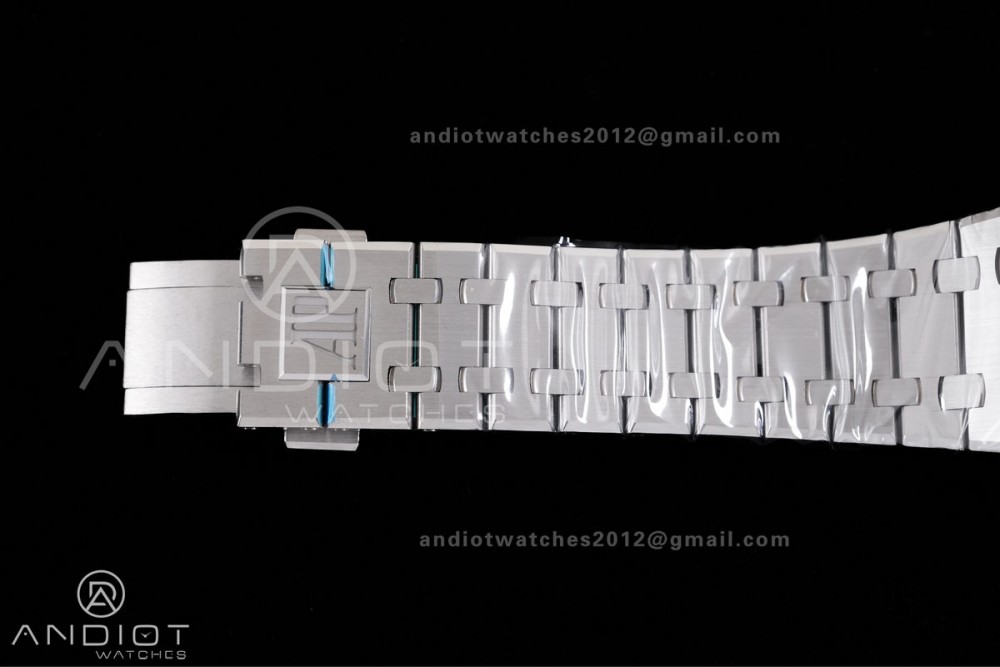 Royal Oak 15510 SS TOP 1:1 Best Edition Grey Dial on SS Bracelet DD4302 Super Clone — photo 14