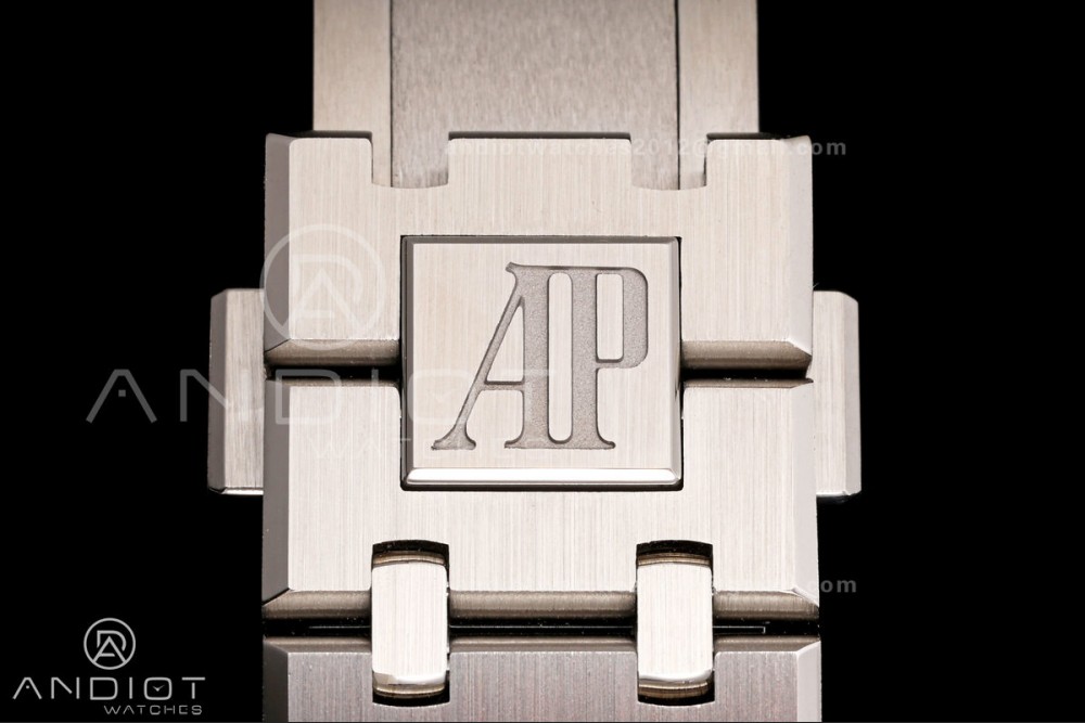Royal Oak 41mm Openworked 15407 SS OCTA 1:1 Best Edition on SS Bracelet SA3132 V3 (Free Sprung) — photo 16