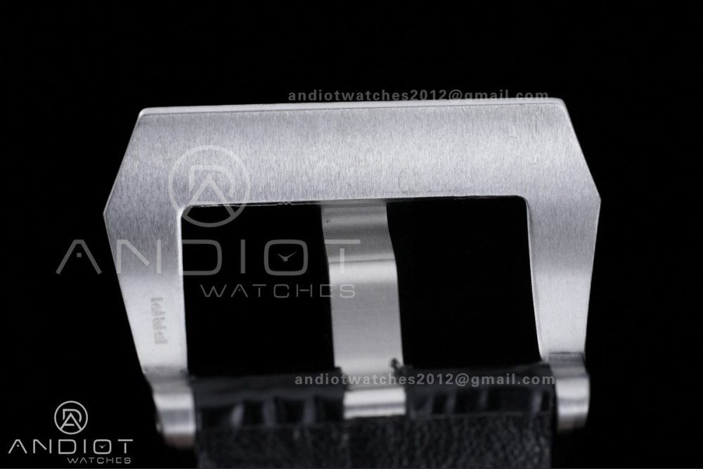 PAM312 R VSF 1:1 Best Edition on Black Leather Strap P.9000 Super Clone V2 — photo 19