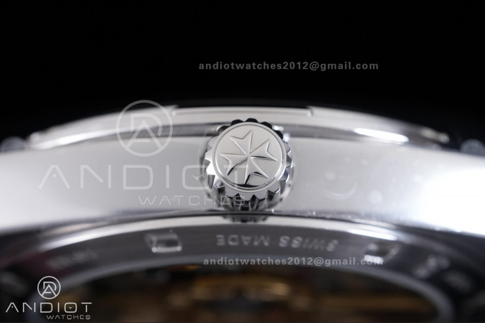 Overseas 4500V SS 8F 1:1 Best Edition Blue Dial on SS Bracelet A5100 — photo 12