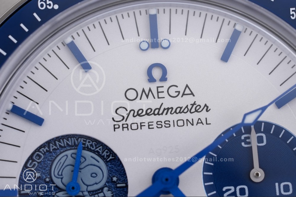 Speedmaster Professional "Silver Snoopy Award" 50th Anniversary OSF 1:1 Best Edition A3861 — photo 3