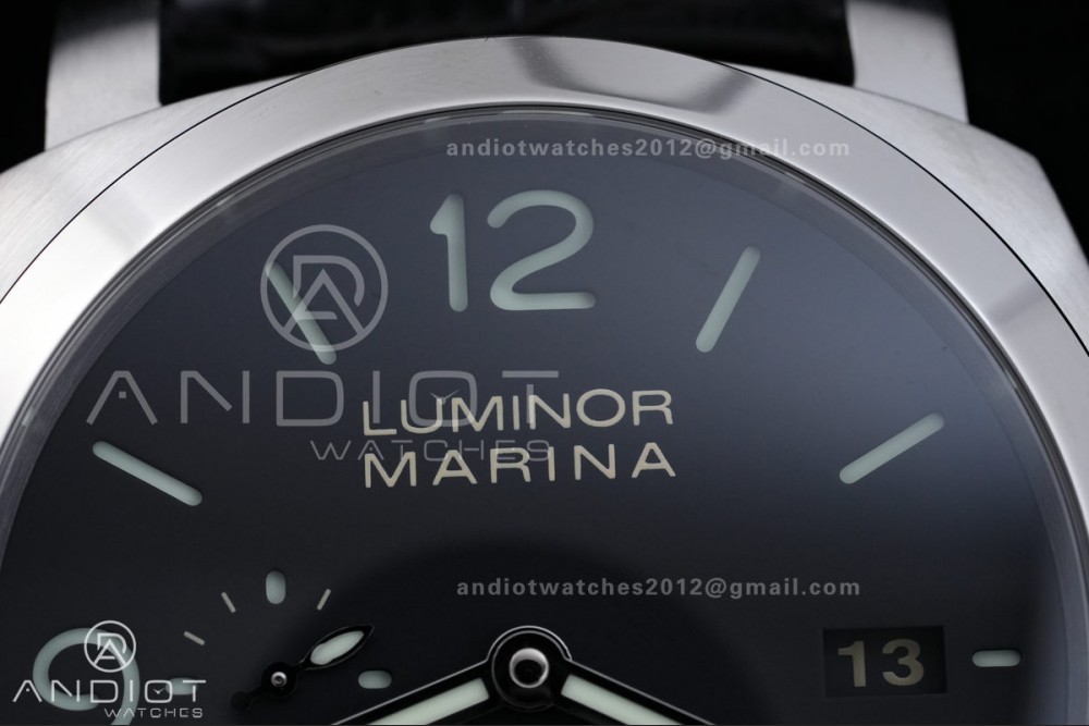 PAM312 R VSF 1:1 Best Edition on Black Leather Strap P.9000 Super Clone V2 — photo 4