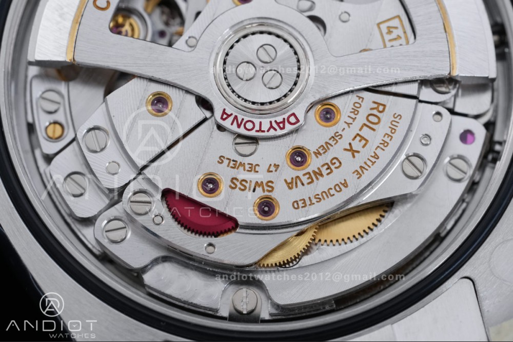 Daytona 126500 RWF 1:1 Best Edition Black Dial on SS Bracelet JH4131 Free Sprung — photo 13