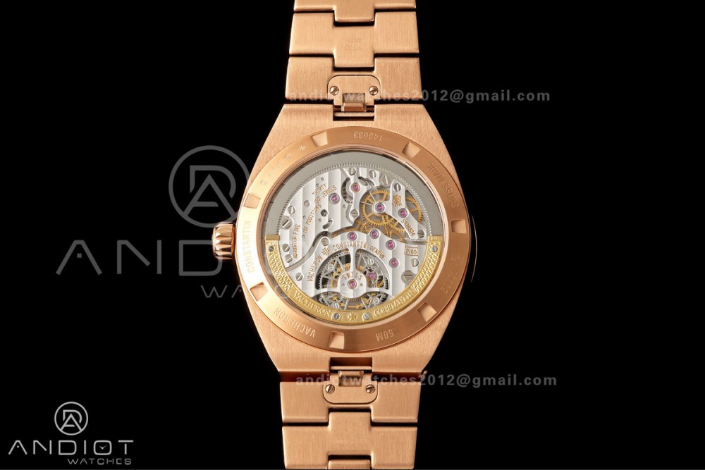 Overseas Tourbillon RG ANTF Best Edition Blue Dial on RG Bracelet — photo 8