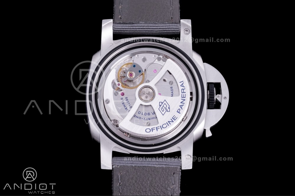 PAM1358 Luminor Marina eSteel VSF 1:1 Best Edition on Gray Nylon Strap P.9010 — photo 10