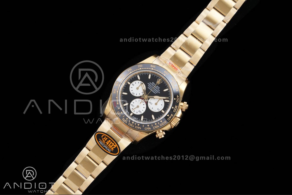 Daytona 126528 LN Le Mans QF 1:1 Best Edition on YG Bracelet JH4132 Free Sprung 198g(Weighted) V13 — photo 2