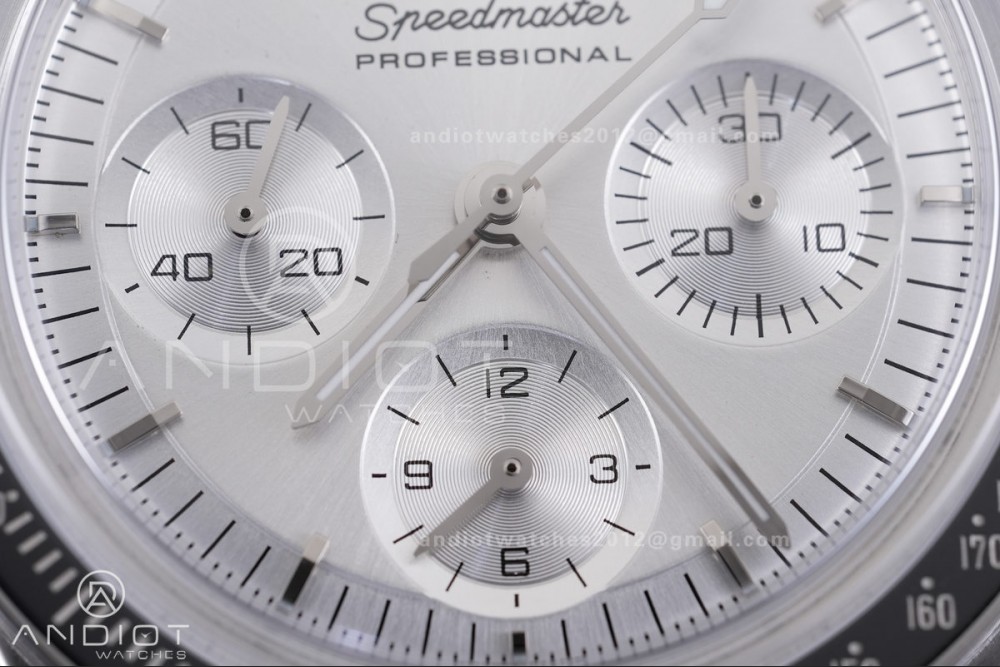 Speedmaster SS N1F Best Edition Silver Dial on Black Rubber Strap A3861 — photo 4