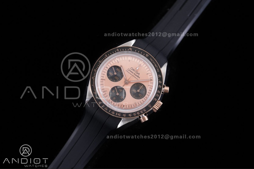 Speedmaster SS/RG N1F Best Edition RG Dial on Black Rubber Strap A3861 — photo 2