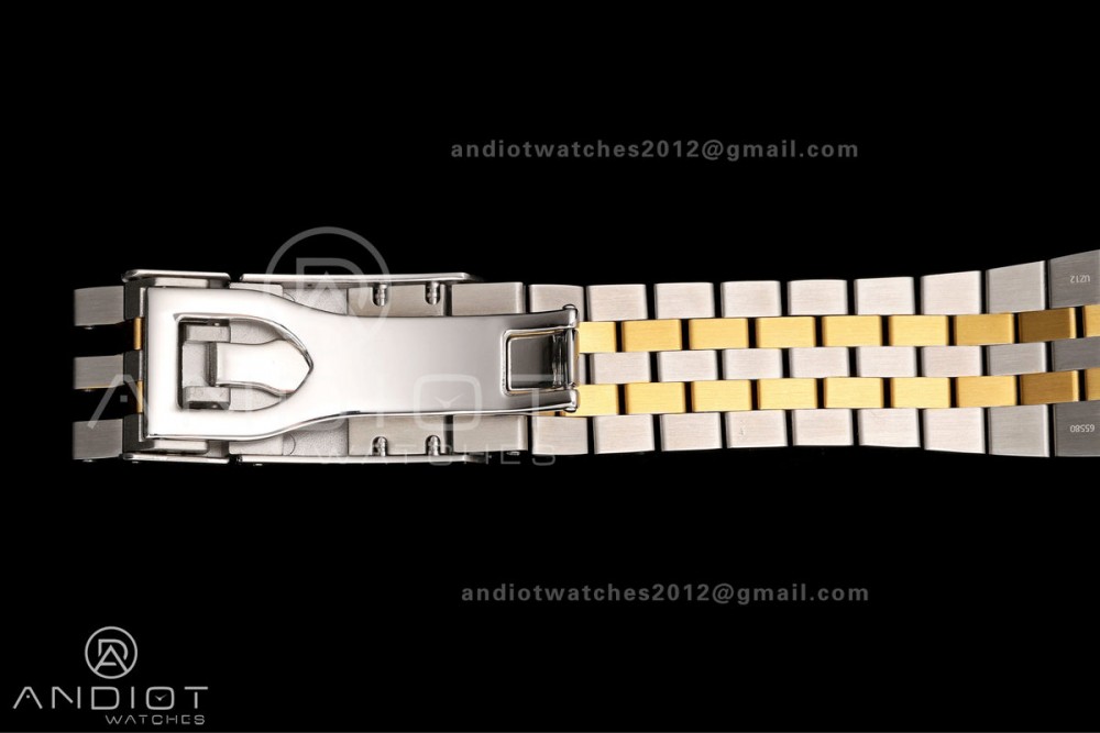 Black Bay One 41 SS/YG HTF 1:1 Best Edition Silver Diamonds Dial on SS/YG Bracelet A26J — photo 19