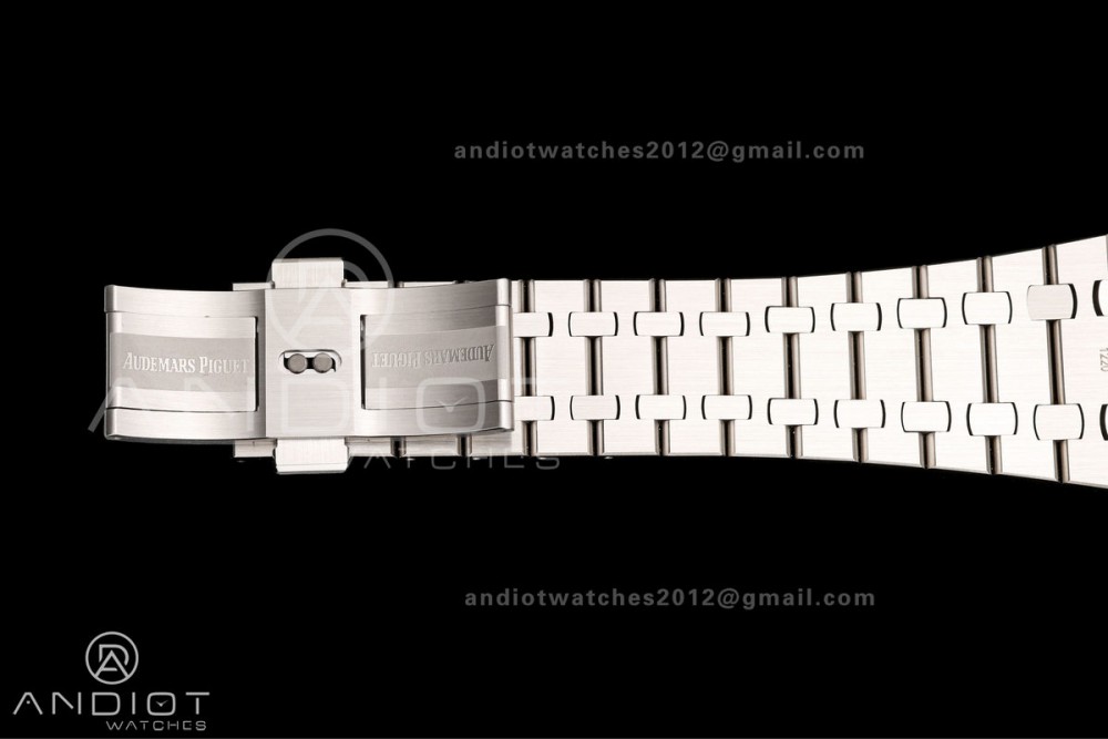 Royal Oak 41mm Openworked 15407 SS OCTA 1:1 Best Edition on SS Bracelet SA3132 V3 (Free Sprung) — photo 17