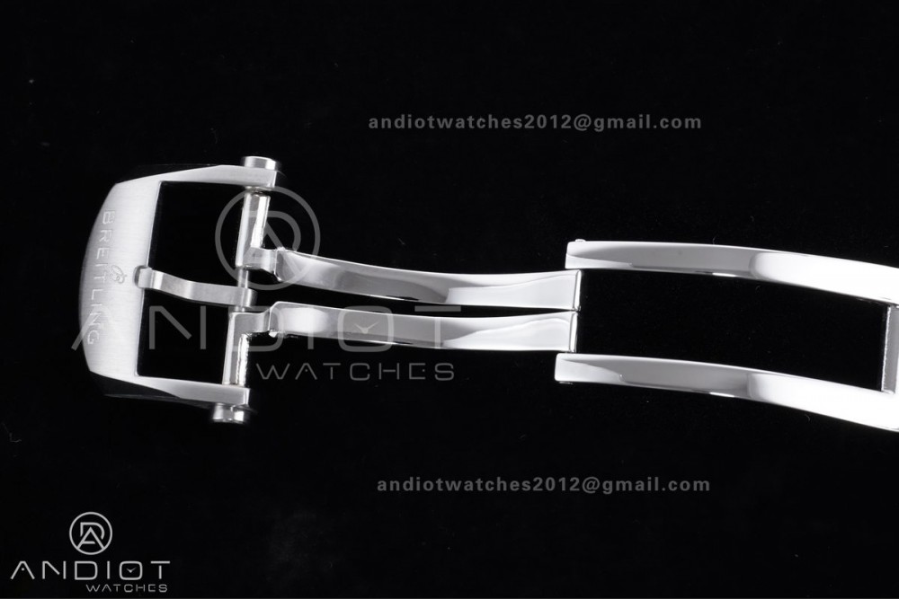 Avenger Chronometer 42mm SS BLSF 1:1 Best Edition Black Dial On Black Nylon Strap A2824 — photo 18