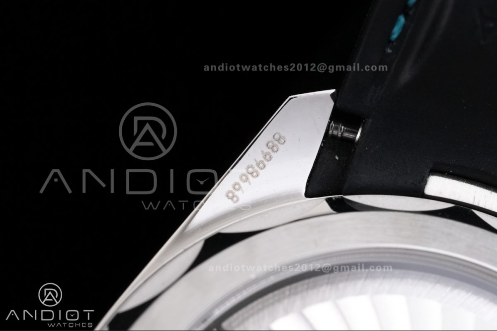 Aqua Terra 150M 41mm SS VSF 1:1 Best Edition Turquoise Dial On Black Rubber Strap Super Clone A8900 — photo 12