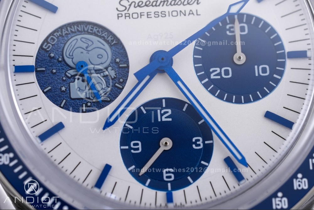 Speedmaster Professional "Silver Snoopy Award" 50th Anniversary OSF 1:1 Best Edition A3861 — photo 4