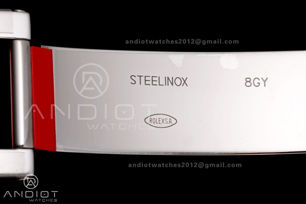 Explorer II 42mm 226570 904L SS Gold Maker 1:1 Best Edition White Dial on Bracelet JH3285-2 (Free Sprung) — photo 21