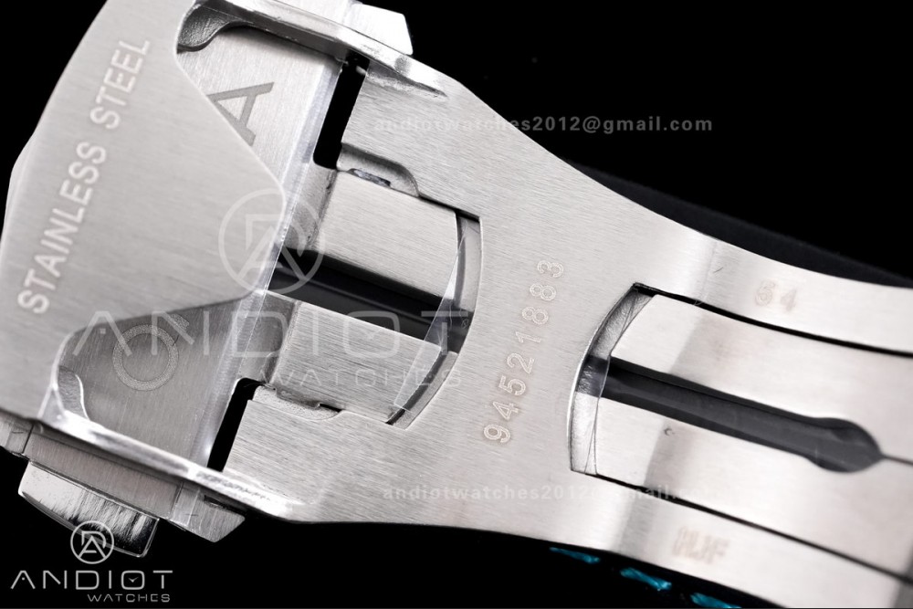 Aqua Terra 150M 41mm SS VSF 1:1 Best Edition Turquoise Dial On Black Rubber Strap Super Clone A8900 — photo 19