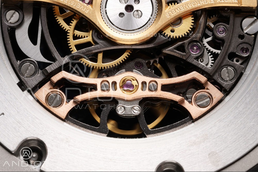 Royal Oak 41mm Openworked 15407 SS OCTA 1:1 Best Edition on SS Bracelet SA3132 V3 (Free Sprung) — photo 11