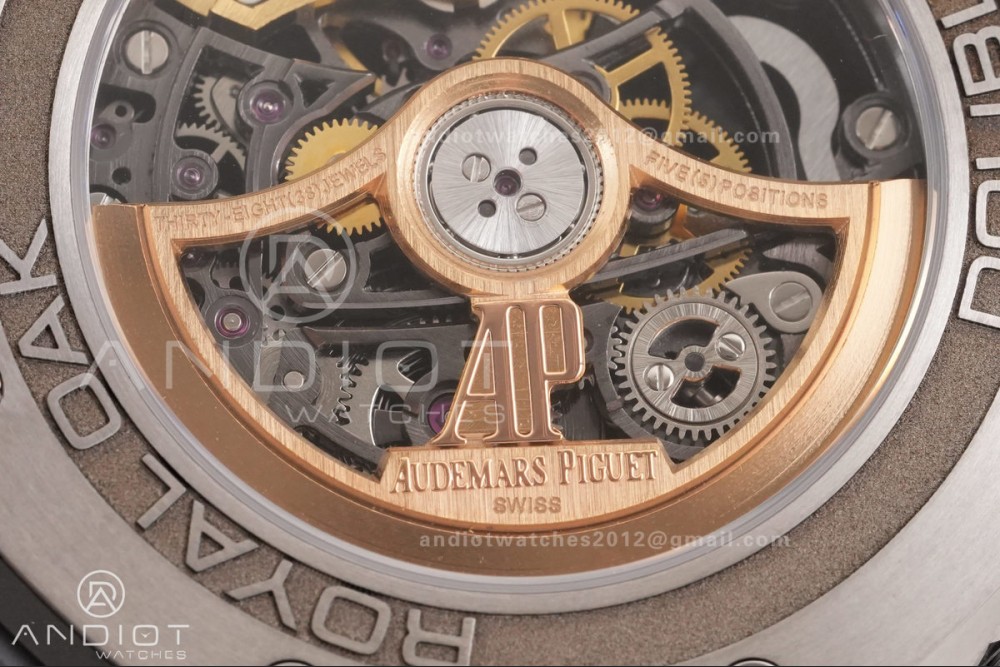 Royal Oak 41mm Openworked Ceramic 15416CE THBF 1:1 Best Edition on Ceramic Bracelet SA3132 V2 — photo 10