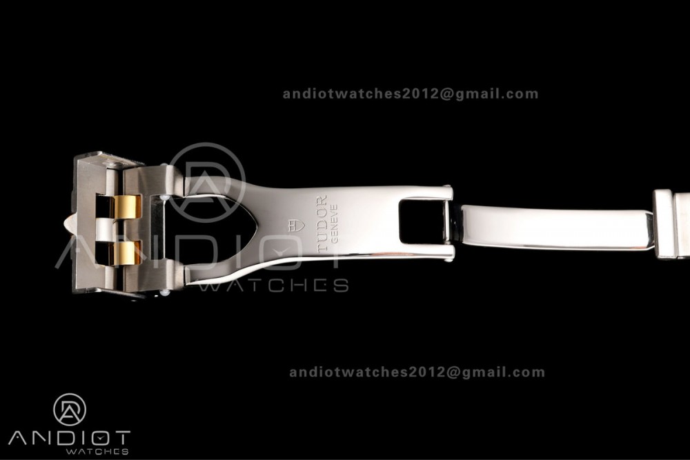 Black Bay One 41 SS/YG HTF 1:1 Best Edition Silver Diamonds Dial on SS/YG Bracelet A26J — photo 20