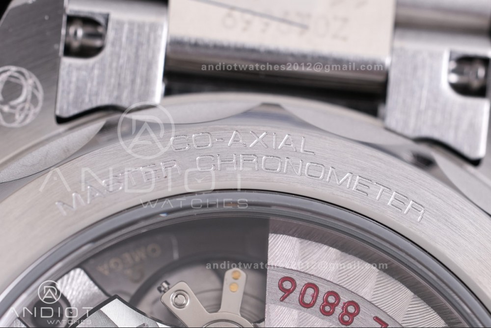 Aqua Terra 150M Master 38mm SS VSF Rail Master 1:1 Best Edition Gray Ombre Dial On SS Bracelet Super Clone A8800 — photo 11