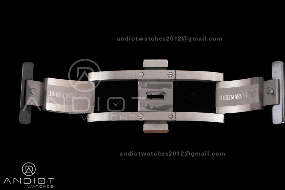 Royal Oak 41mm Openworked Ceramic 15416CE THBF 1:1 Best Edition Gold Dial on Ceramic Bracelet SA3132 V2 — photo 17