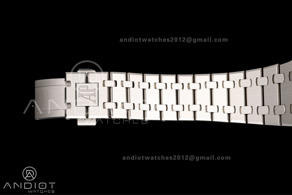 Royal Oak 41mm Openworked 15407 SS OCTA 1:1 Best Edition on SS Bracelet SA3132 V3 (Free Sprung) — photo 15