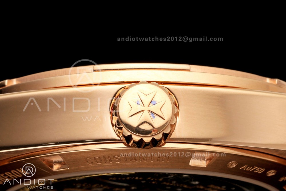 Overseas Tourbillon RG ANTF Best Edition Blue Dial on RG Bracelet — photo 7