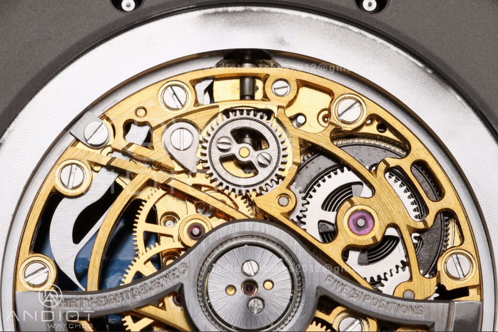 Royal Oak 41mm Openworked 15407 SS DDF 1:1 Best Edition YG Dial on SS Bracelet SA3132 Double Balance Wheels — photo 12