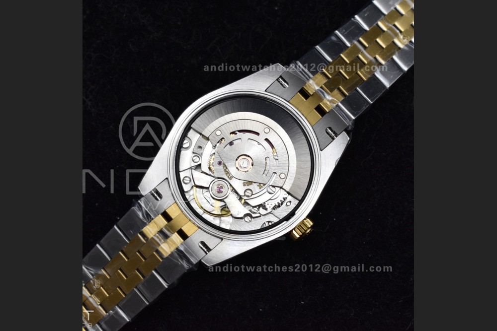 DateJust 31 Ladies 278273 GSF 316L Steel Black Dial Stick Markers on YG President Bracelet — photo 14