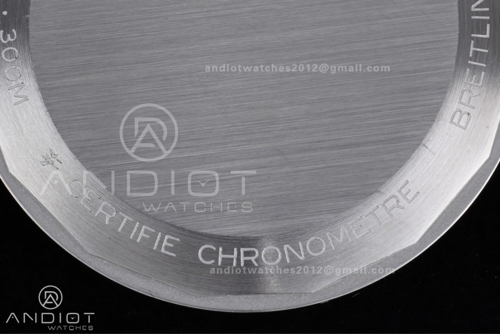 Avenger Chronometer 42mm SS BLSF 1:1 Best Version Blue Dial On SS Bracelet A2824 — photo 12