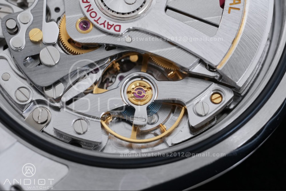 Daytona 126500 RWF 1:1 Best Edition Black Dial on SS Bracelet JH4131 Free Sprung — photo 11