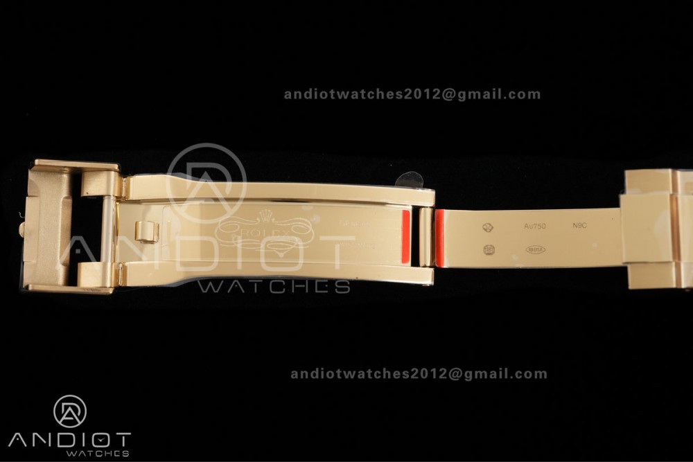 Daytona 126528 LN Le Mans QF 1:1 Best Edition on YG Bracelet JH4132 Free Sprung 198g(Weighted) V13 — photo 20