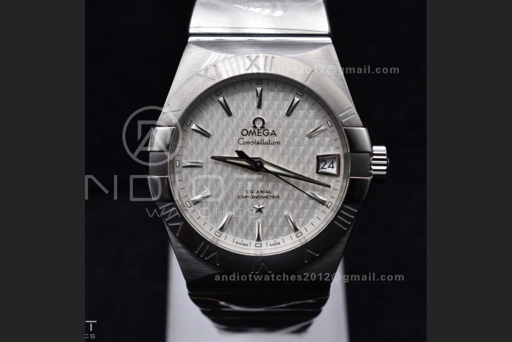 Constellation 39mm SS VSF 1:1 Best Edition White Dial on SS Bracelet A8800 — photo 3