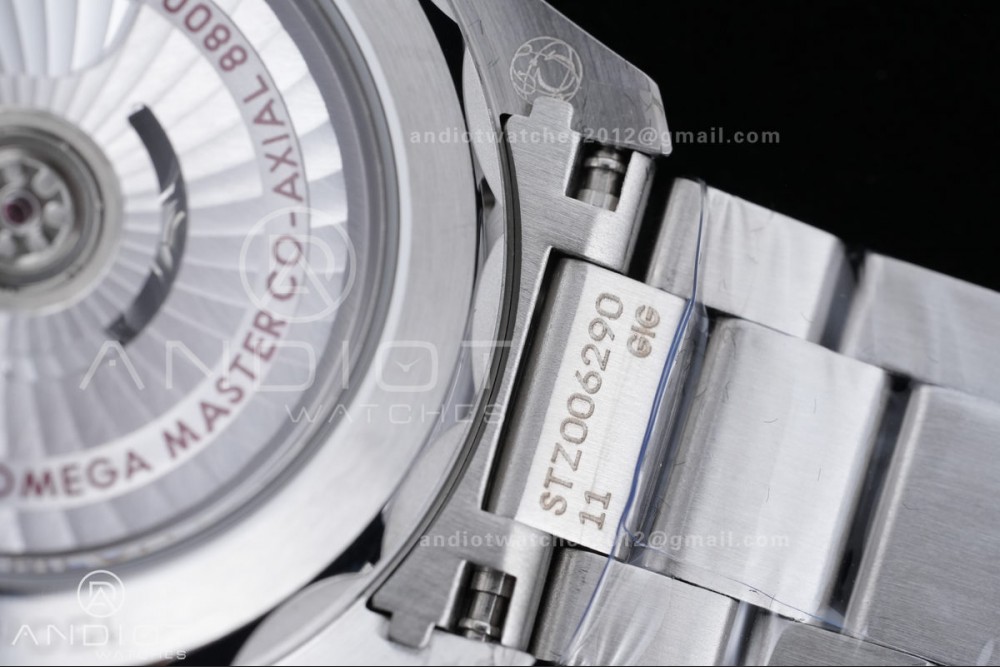 Aqua Terra 150M Master 38mm SS VSF 1:1 Best Edition White Dial On SS Bracelet Super Clone A8800 — photo 17