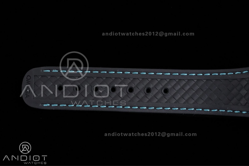 Aqua Terra 150M 41mm SS VSF 1:1 Best Edition Turquoise Dial On Black Rubber Strap Super Clone A8900 — photo 20