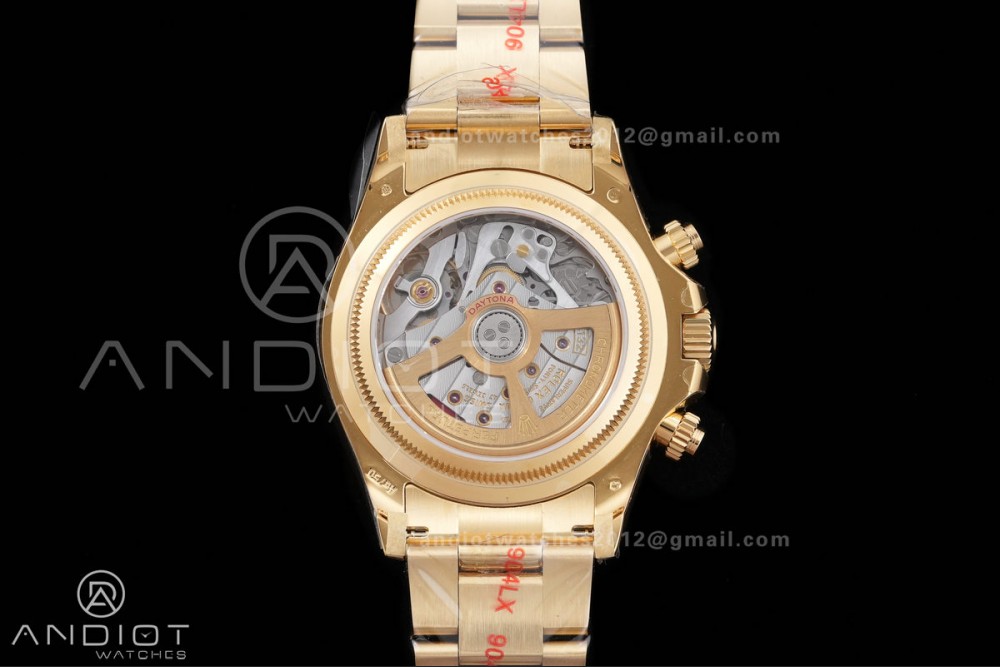 Daytona 126528 LN Le Mans QF 1:1 Best Edition on YG Bracelet JH4132 Free Sprung 198g(Weighted) V13 — photo 8