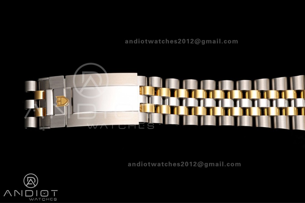 Black Bay One 41 SS/YG HTF 1:1 Best Edition Silver Diamonds Dial on SS/YG Bracelet A26J — photo 17