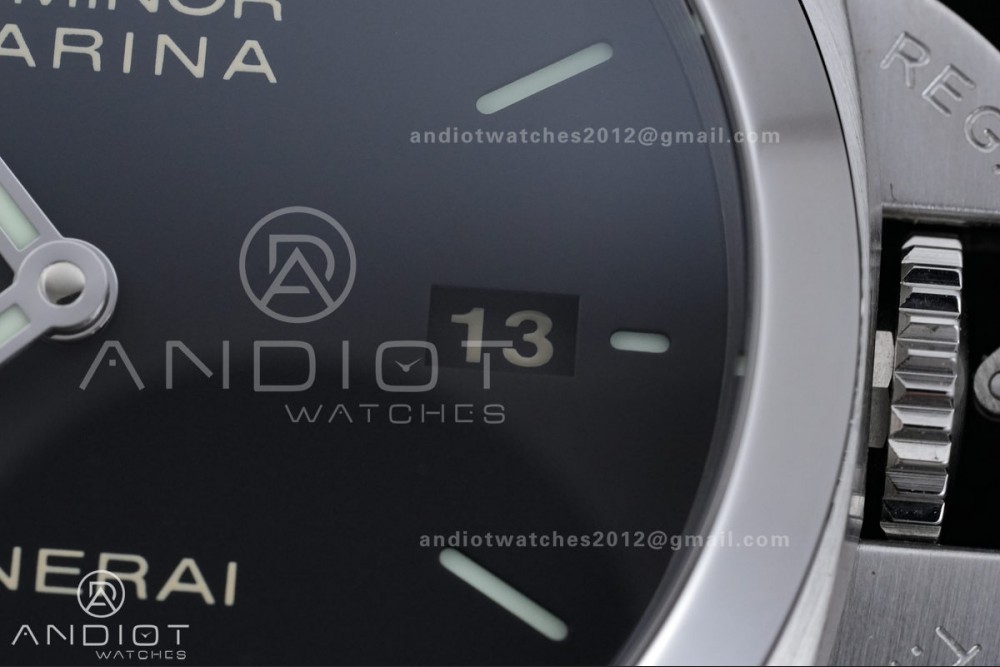 PAM312 R VSF 1:1 Best Edition on Black Leather Strap P.9000 Super Clone V2 — photo 6