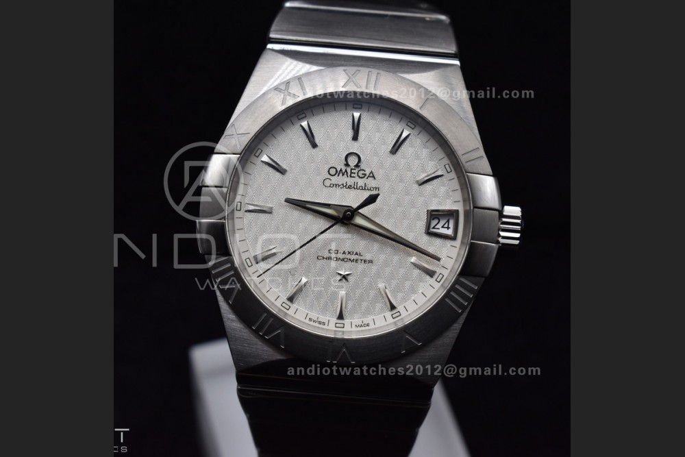 Constellation 39mm SS VSF 1:1 Best Edition White Dial on SS Bracelet A8800 — photo 4