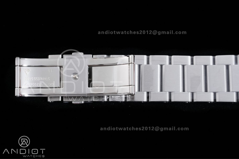 Aqua Terra 150M Master 38mm SS VSF 1:1 Best Edition Blue Dial On SS Bracelet Super Clone A8800 — photo 13