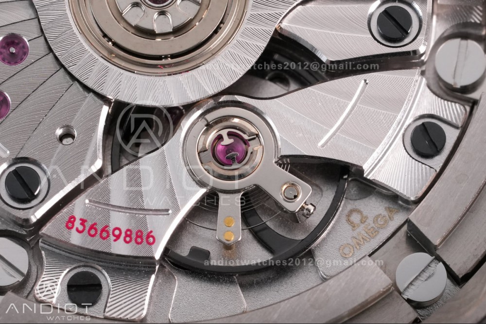 Seamaster 300 "No Time to Die" Limited Edition VSF NTTD 1:1 Best Edition on Titanium Mesh Bracelet SA8806 Super Clone V7 — photo 10