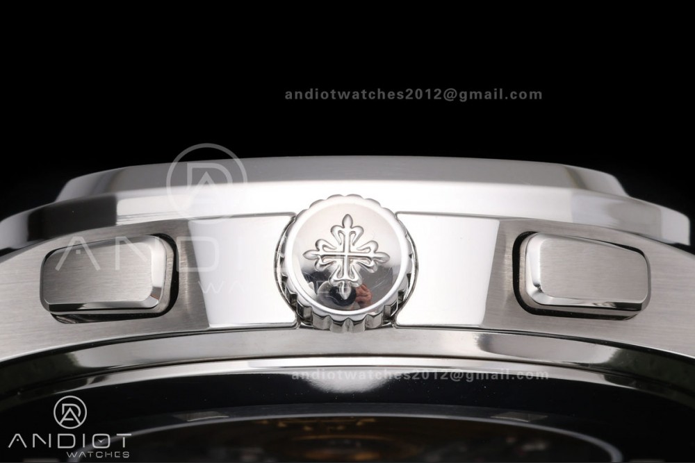 Aquanaut 5968 SS DDF 1:1 Best Edition Green Dial on Green Rubber Strap A520 — photo 8